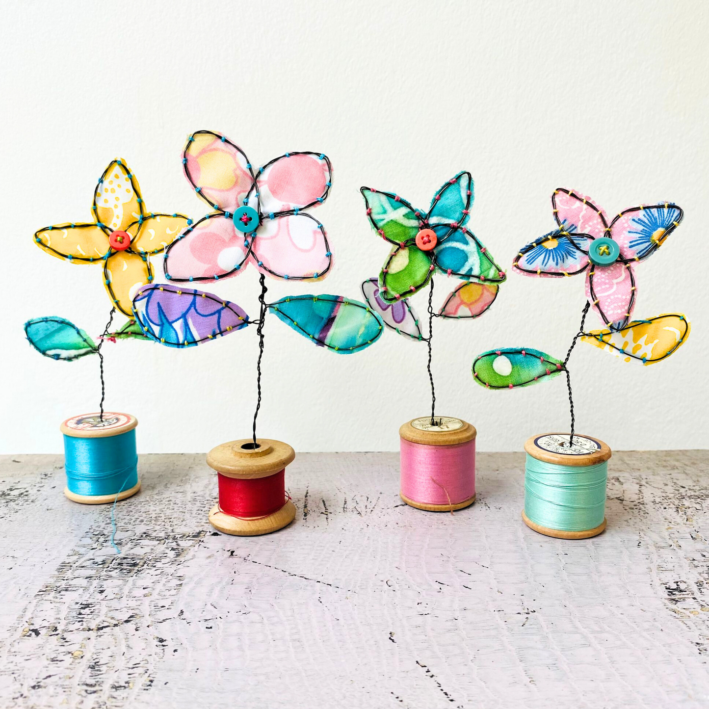Pink Flower Sculpture
