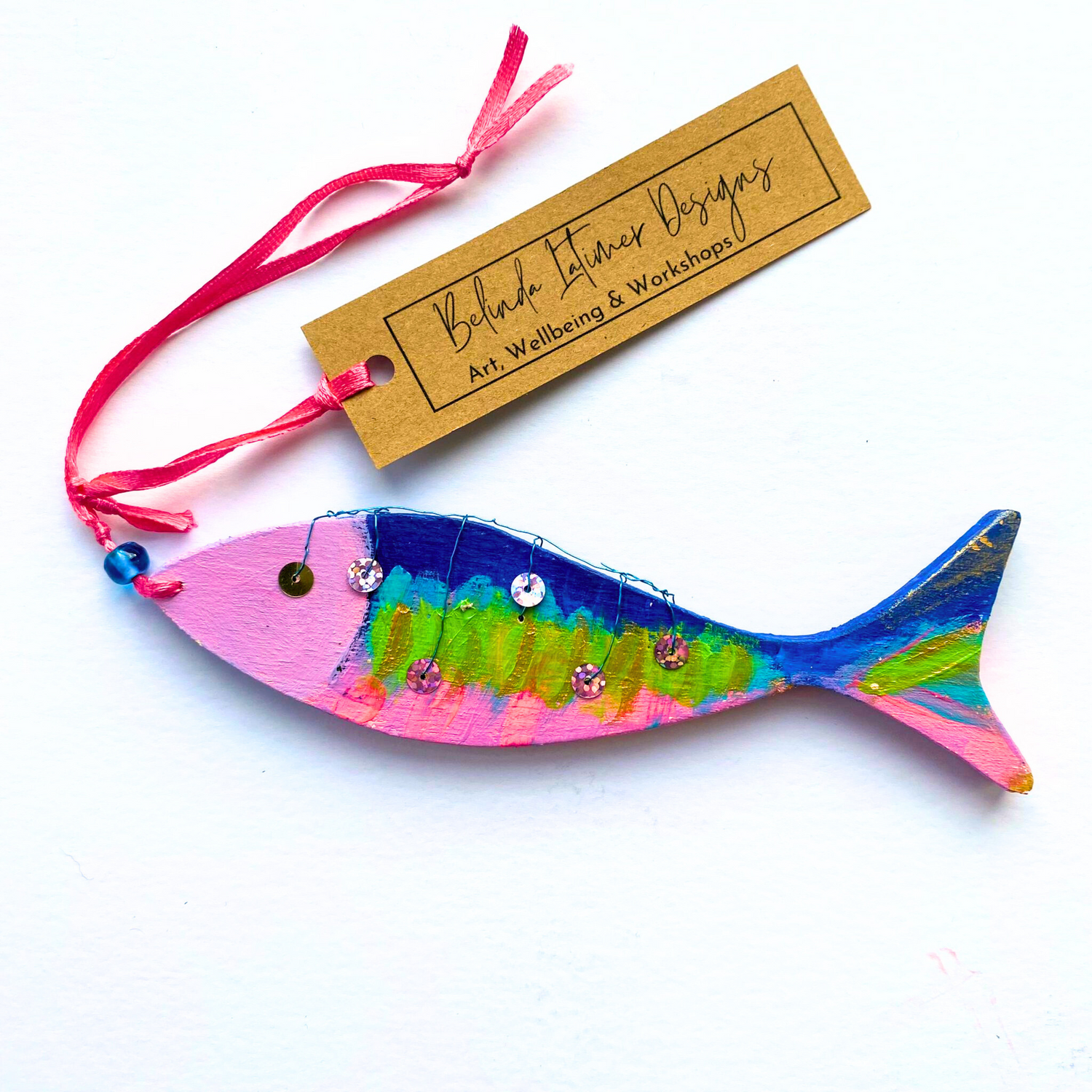 Wooden Fish Decorations