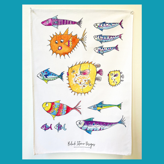 'Oceans 13' Tea Towel