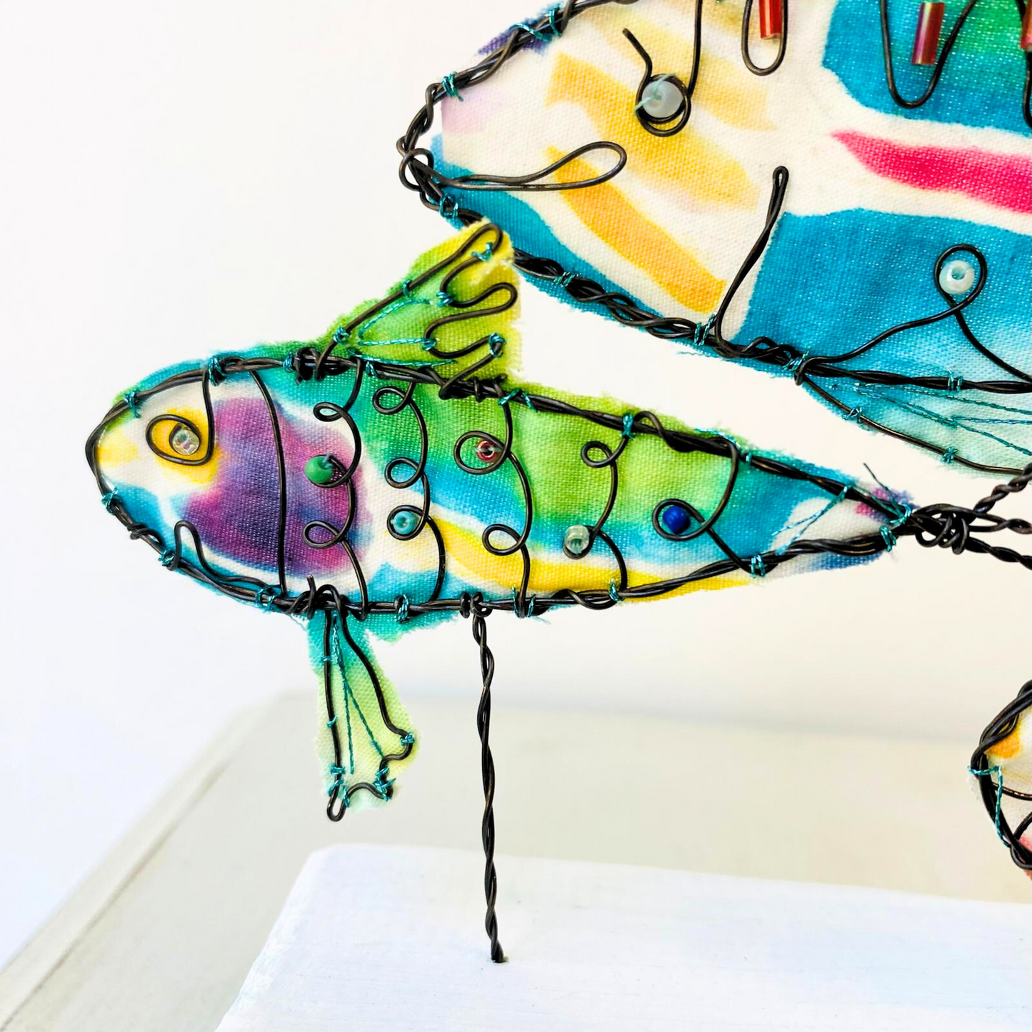 Trio of Fish Sculpture